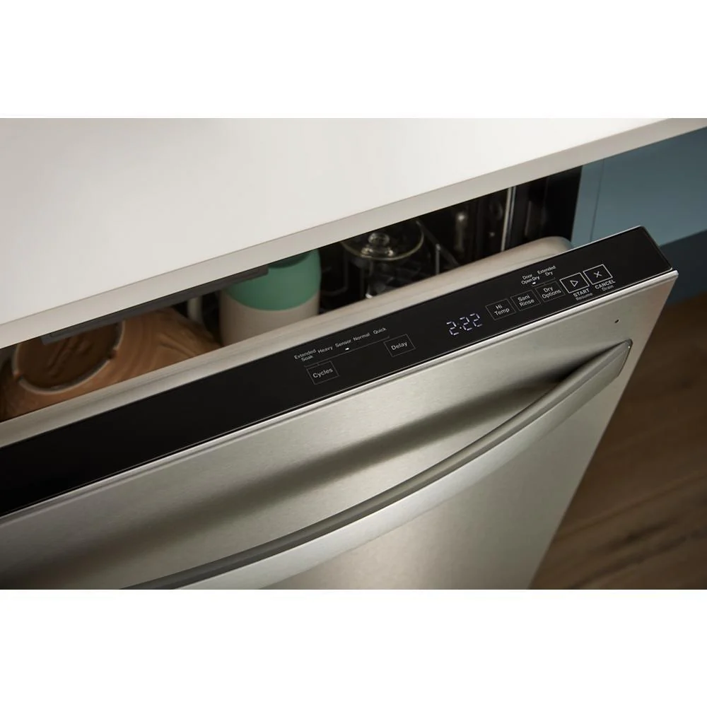 Whirlpool WDT550SAPZ 44 dBA ADA Compliant Dishwasher Flush with Cabinets with 3rd Rack - Image 13