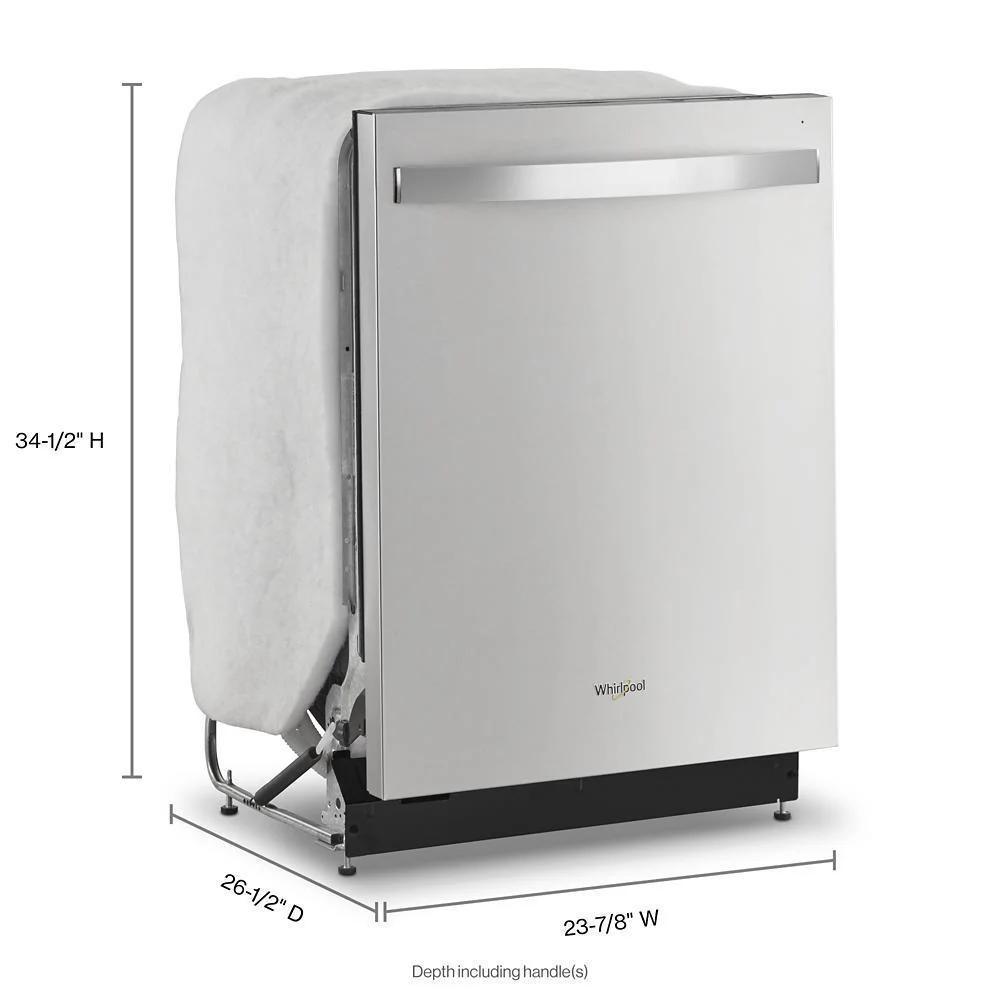 Whirlpool WDT730HAMZ Quiet Dishwasher with 3rd Rack - Image 4