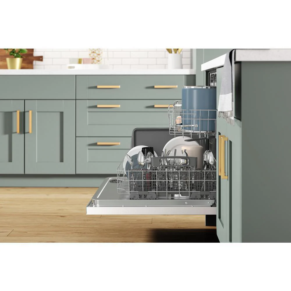 Whirlpool WDT740SALW 24 Stainless Steel Dishwasher with AI Intelligent Wash and Tall Top Rack - Image 17