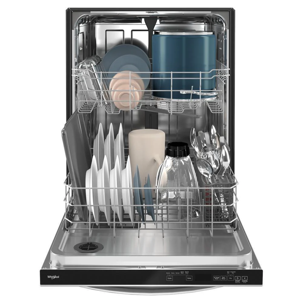Whirlpool WDT740SALZ 24 Stainless Steel Dishwasher with AI Intelligent Wash and Tall Top Rack - Image 10