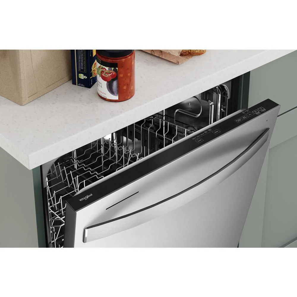 Whirlpool WDT740SALZ 24 Stainless Steel Dishwasher with AI Intelligent Wash and Tall Top Rack - Image 5