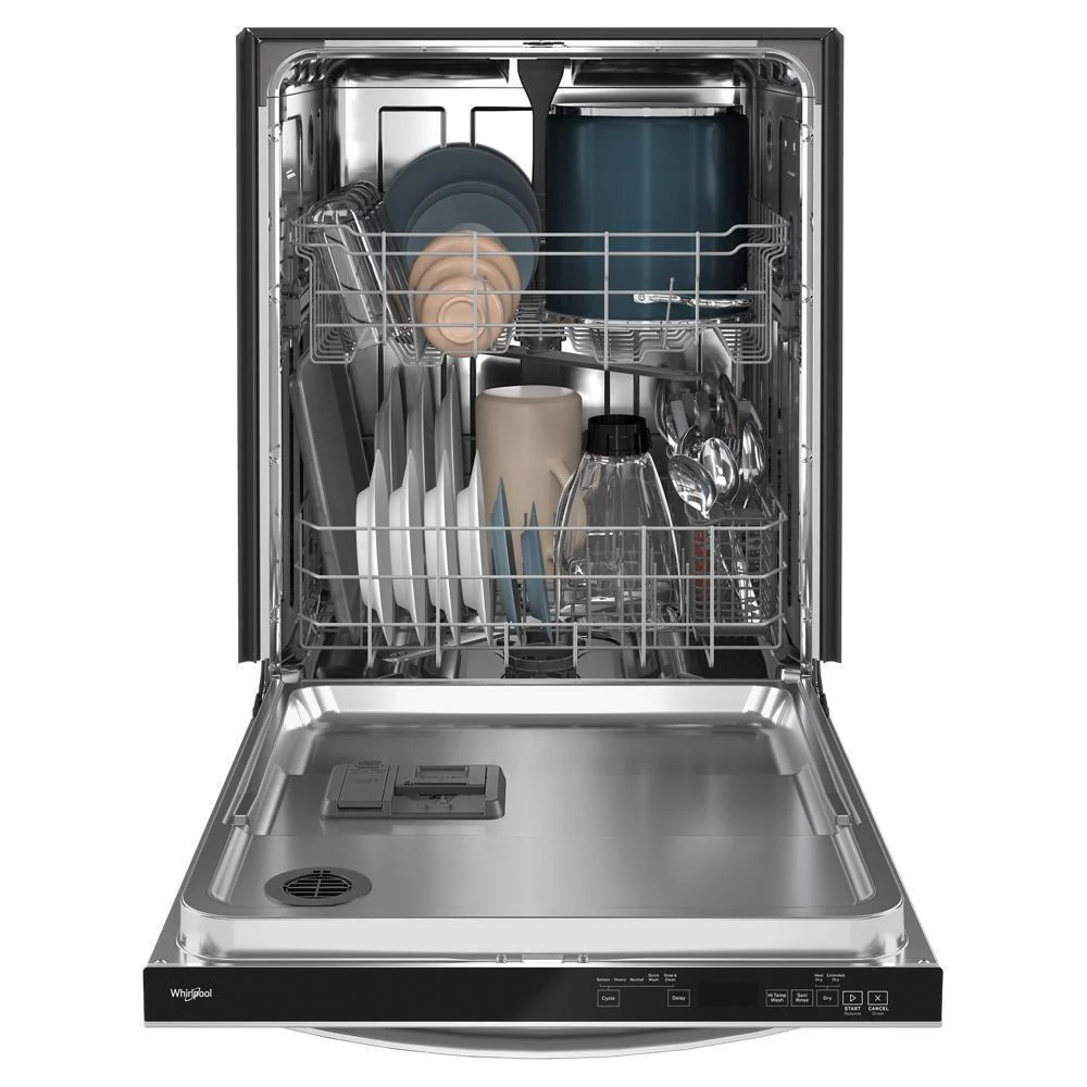 Whirlpool WDT740SALZ 24 Stainless Steel Dishwasher with AI Intelligent Wash and Tall Top Rack - Image 9