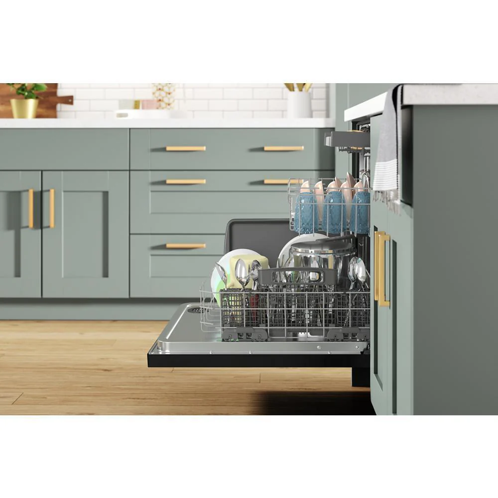 Whirlpool WDT750SAKB 24 Stainless Steel Dishwasher with AI Intelligent Wash - 47 dBA - Image 14