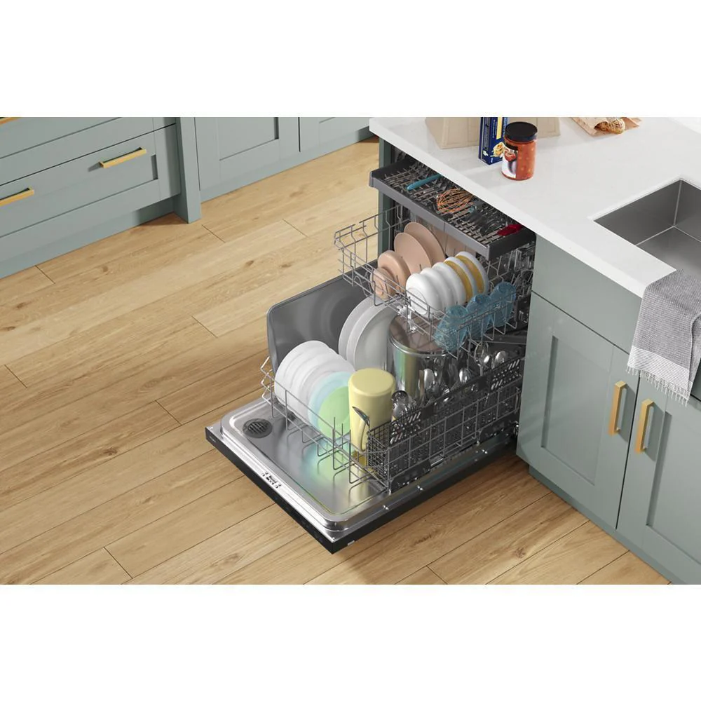 Whirlpool WDT750SAKV 24 Stainless Steel Dishwasher with AI Intelligent Wash - 47 dBA - Image 9