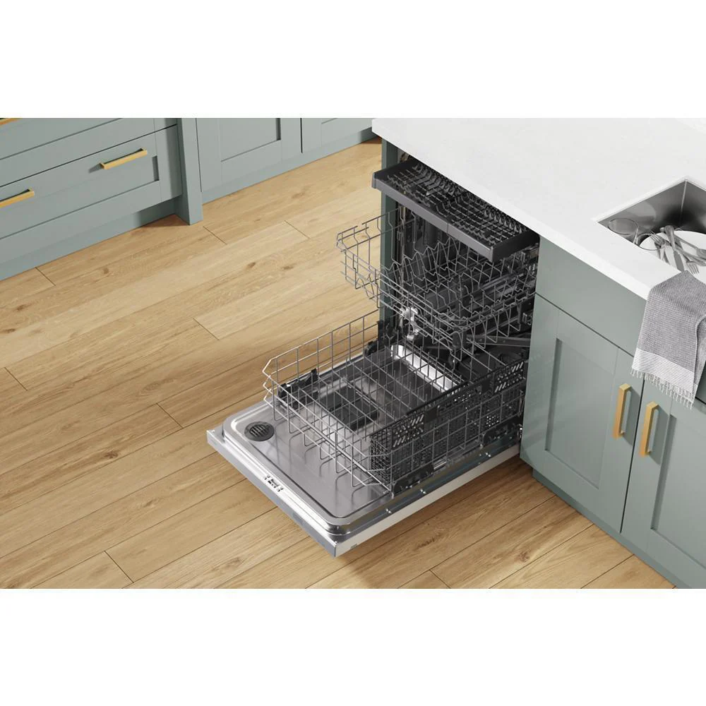 Whirlpool WDTA50SAKT 24 Stainless Steel Dishwasher with AI Intelligent Wash - 47 dBA - Image 10
