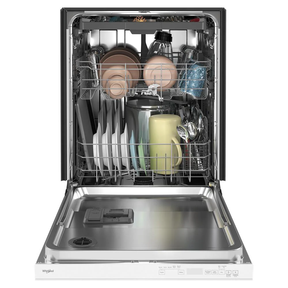 Whirlpool WDTA50SAKW 24 Stainless Steel Dishwasher with AI Intelligent Wash - 47 dBA - Image 2