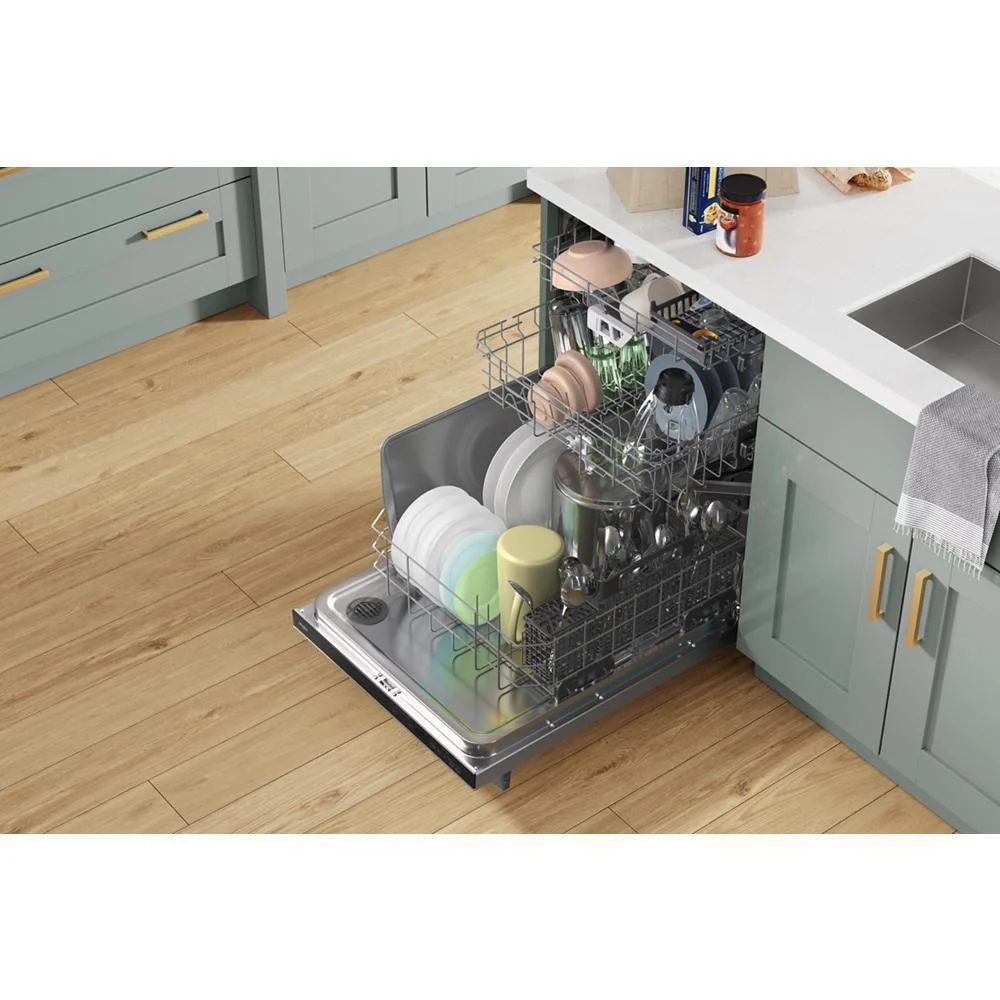 Whirlpool WDTA80SAKZ Fingerprint Resistant Quiet Dishwasher with 3rd Rack & Large Capacity - Image 16