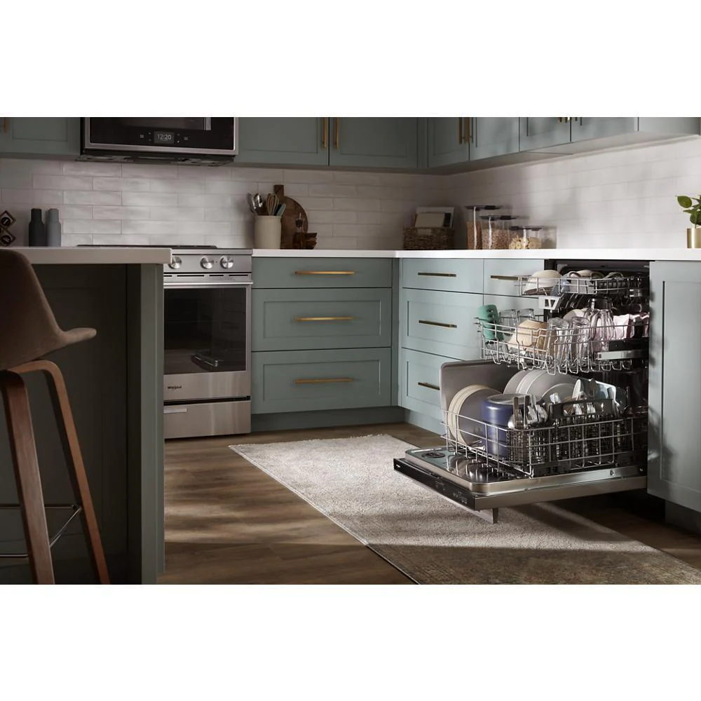 Whirlpool WDTA80SAKZ Fingerprint Resistant Quiet Dishwasher with 3rd Rack & Large Capacity - Image 9