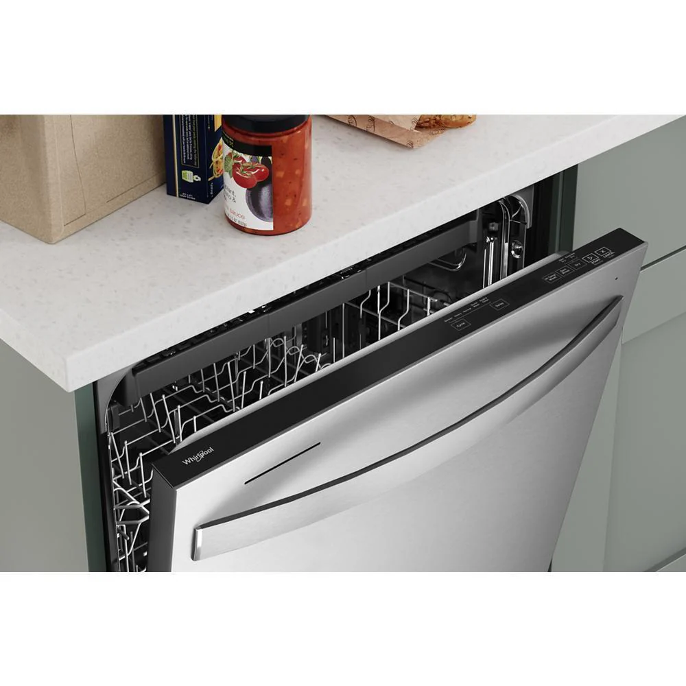 Whirlpool WDTS7024RZ Eco Series Quiet Dishwasher with a washing 3rd Rack & Water Repellent Silverware Basket - Image 2