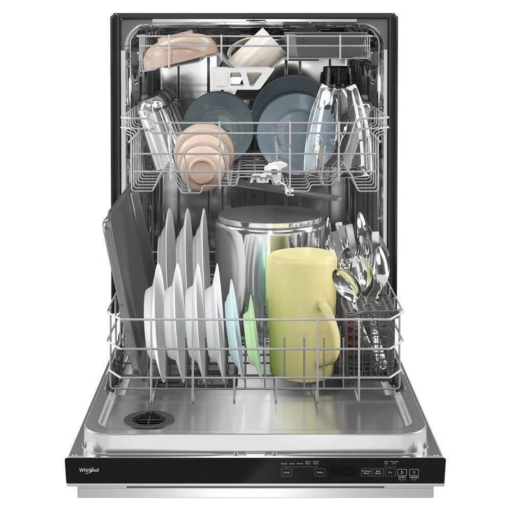 Whirlpool WDTS7024RZ Eco Series Quiet Dishwasher with a washing 3rd Rack & Water Repellent Silverware Basket - Image 7