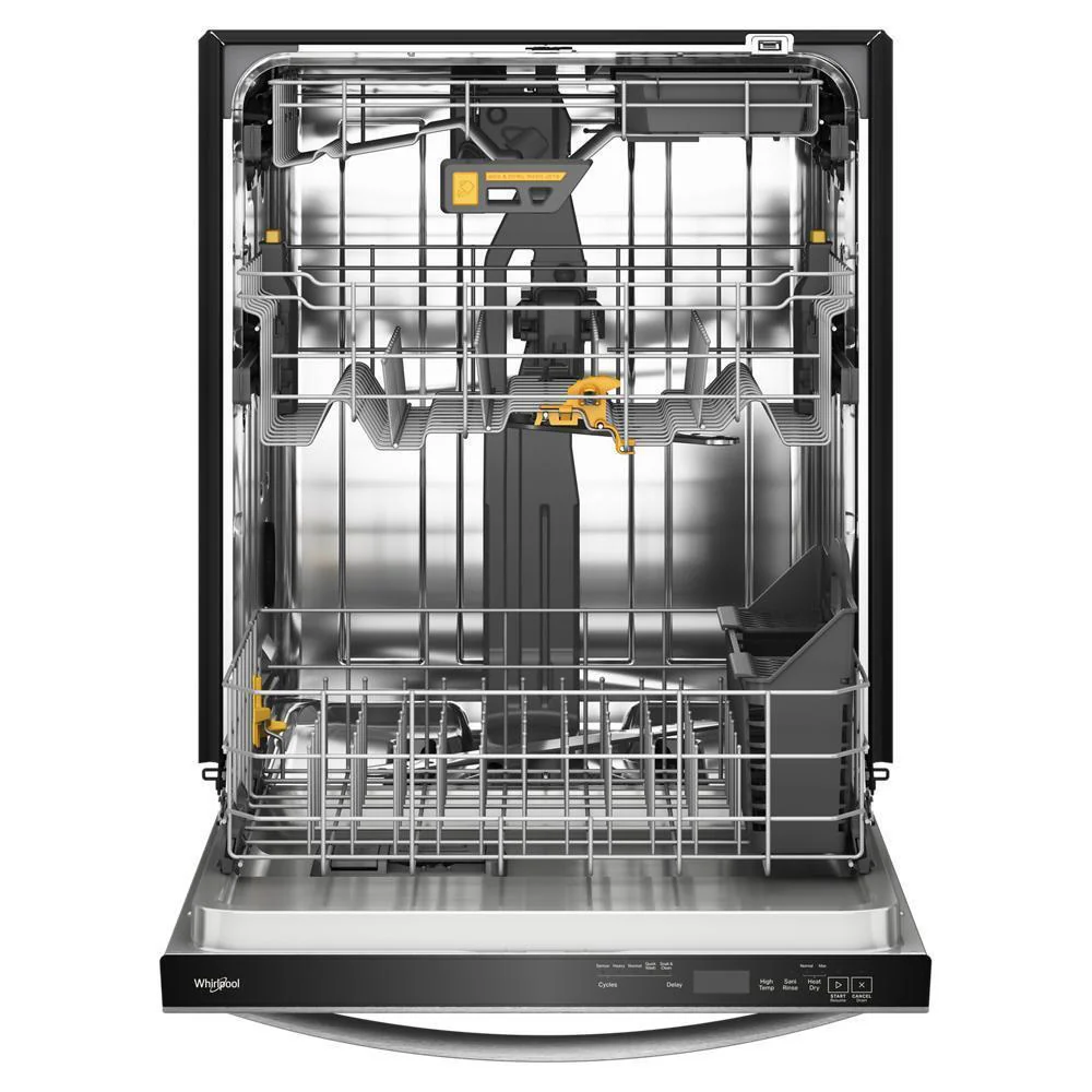 WDTS8024SZ Whirlpool® 24-Inch Top Control Dishwasher with Total Coverage Wash and Auto Open Air Dry in Fingerprint Resistant Stainless Steel - Image 5