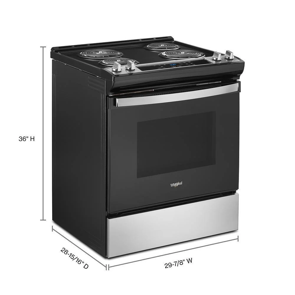 Whirlpool WEC310S0LS 4.8 Cu. Ft. Whirlpool® Electric Range with Frozen Bake™ Technology - Image 7