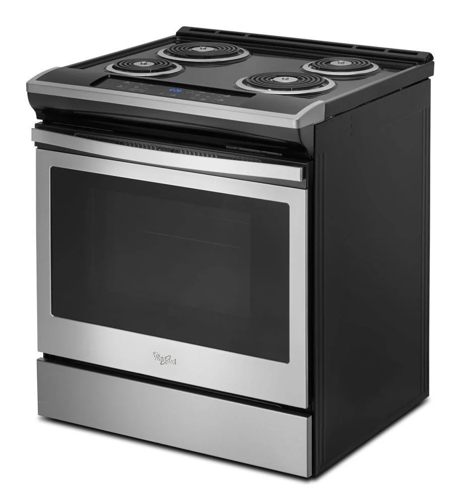 Whirlpool WEC310SAGS 4.8 cu. ft. Guided Electric Front Control Coil Range - Image 4