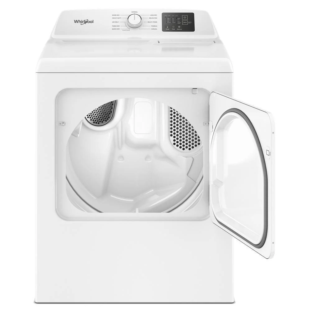 Whirlpool WED4105LSW 7.0 cu. ft. Electric Long Vent Dryer with Adaptive Dry - Vented Top Load Matching - Image 8