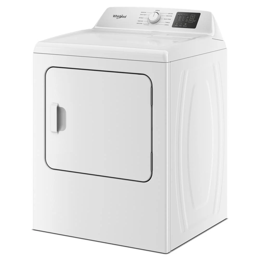 Whirlpool WED4105SW 7.0 cu. ft. Electric Dryer with Adaptive Dry - Vented Top Load Matching - Image 12