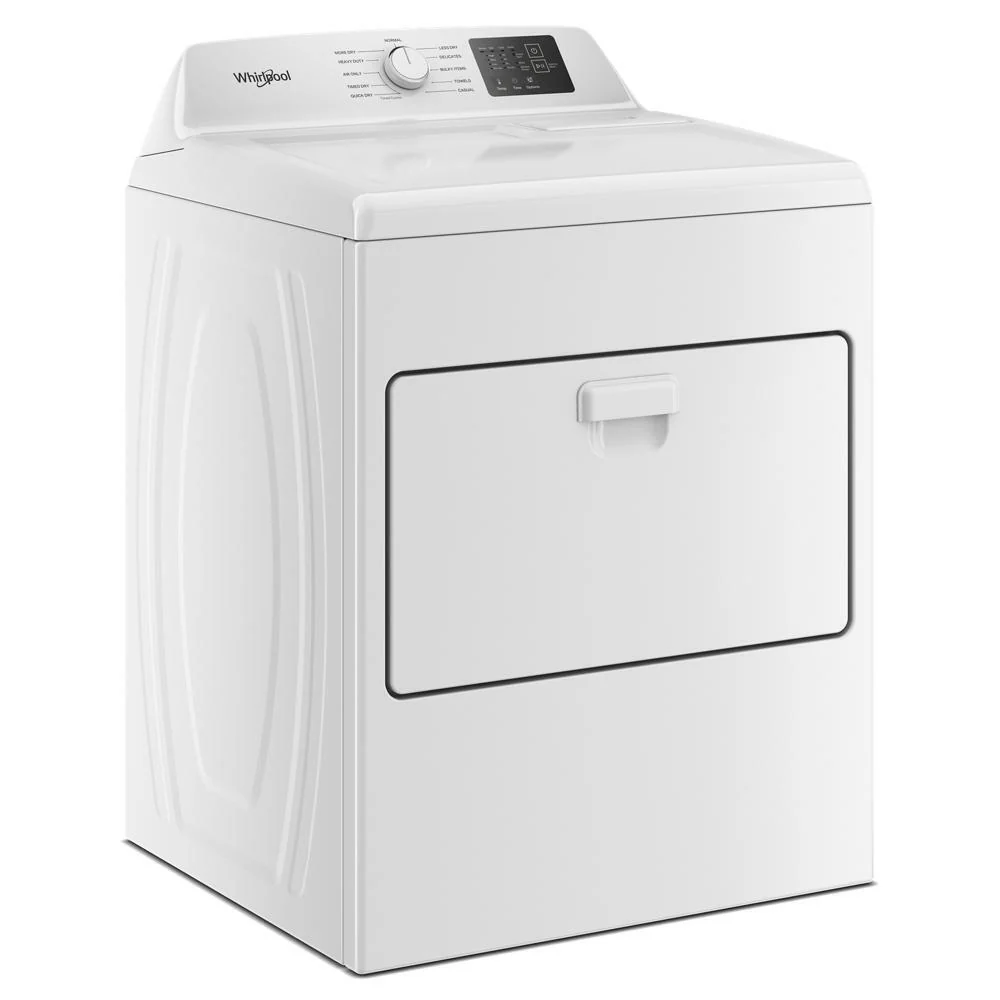 Whirlpool WED4107SW 7.0 cu. ft. Electric Dryer with Adaptive Dry - Vented Top Load Matching - Image 10