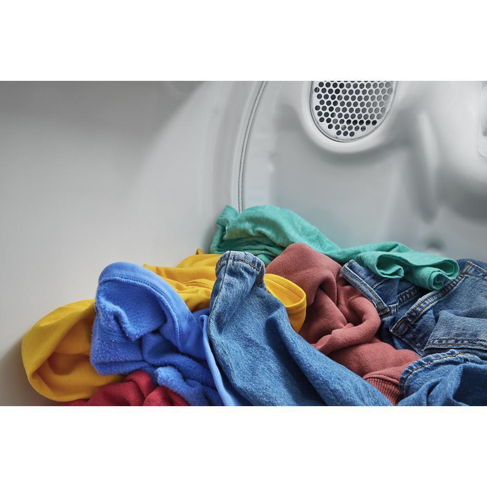 Whirlpool WED4107SW 7.0 cu. ft. Electric Dryer with Adaptive Dry - Vented Top Load Matching - Image 4