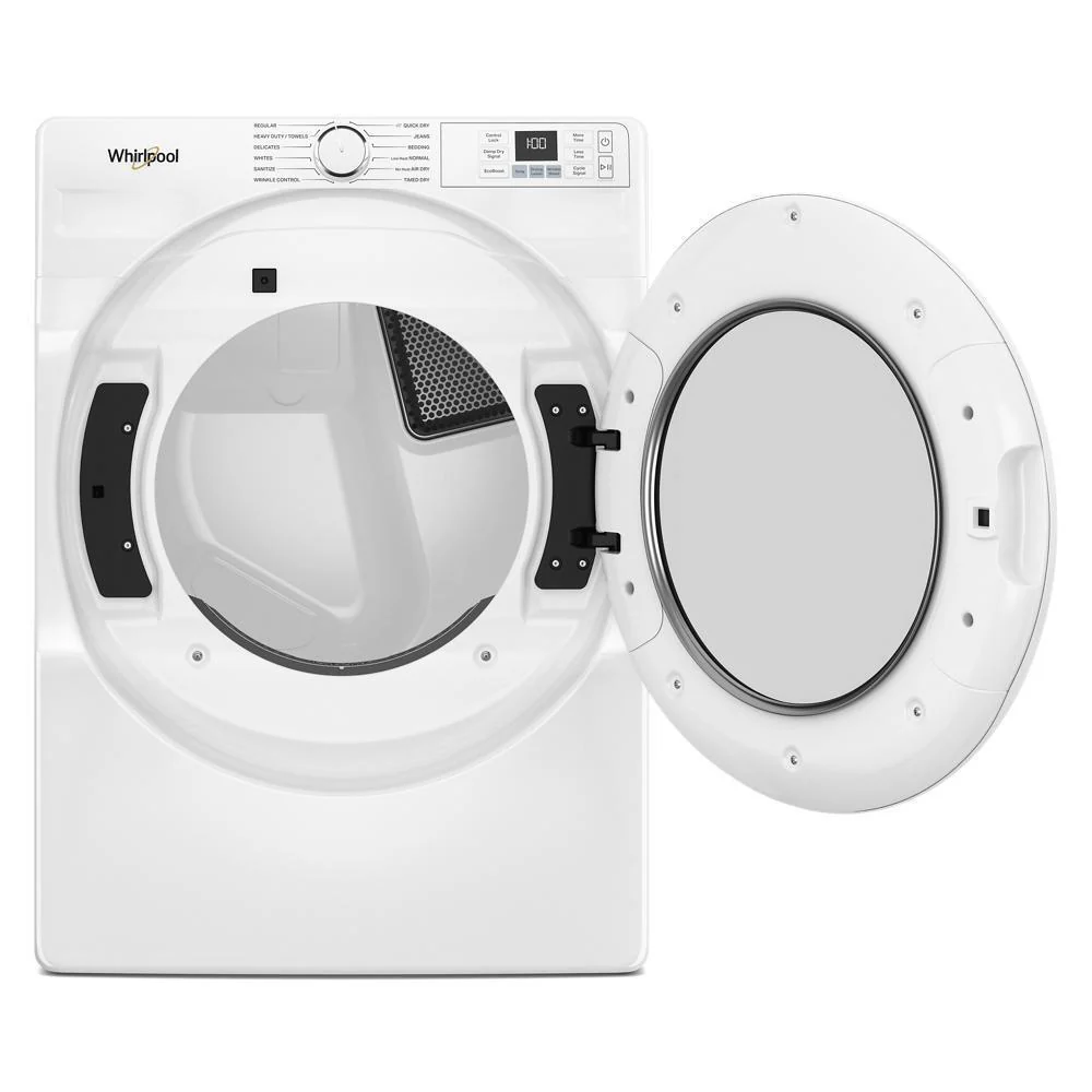 Whirlpool WED4720RW 7.4 cu. ft. ENERGY STAR® Front Load Electric Dryer with Wrinkle Shield™ Option - Image 4