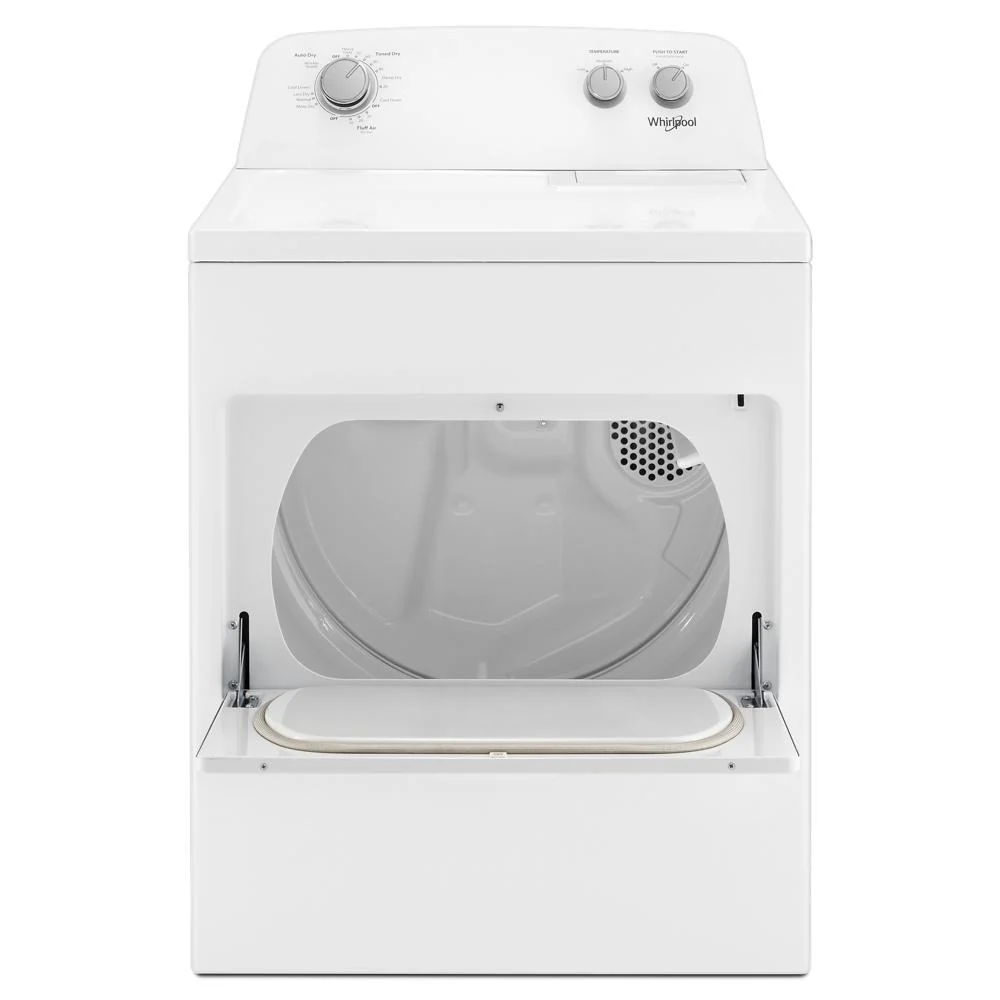Whirlpool WED4850HW 7.0 cu. ft. Top Load Electric Dryer with AutoDry™ Drying System - Image 10