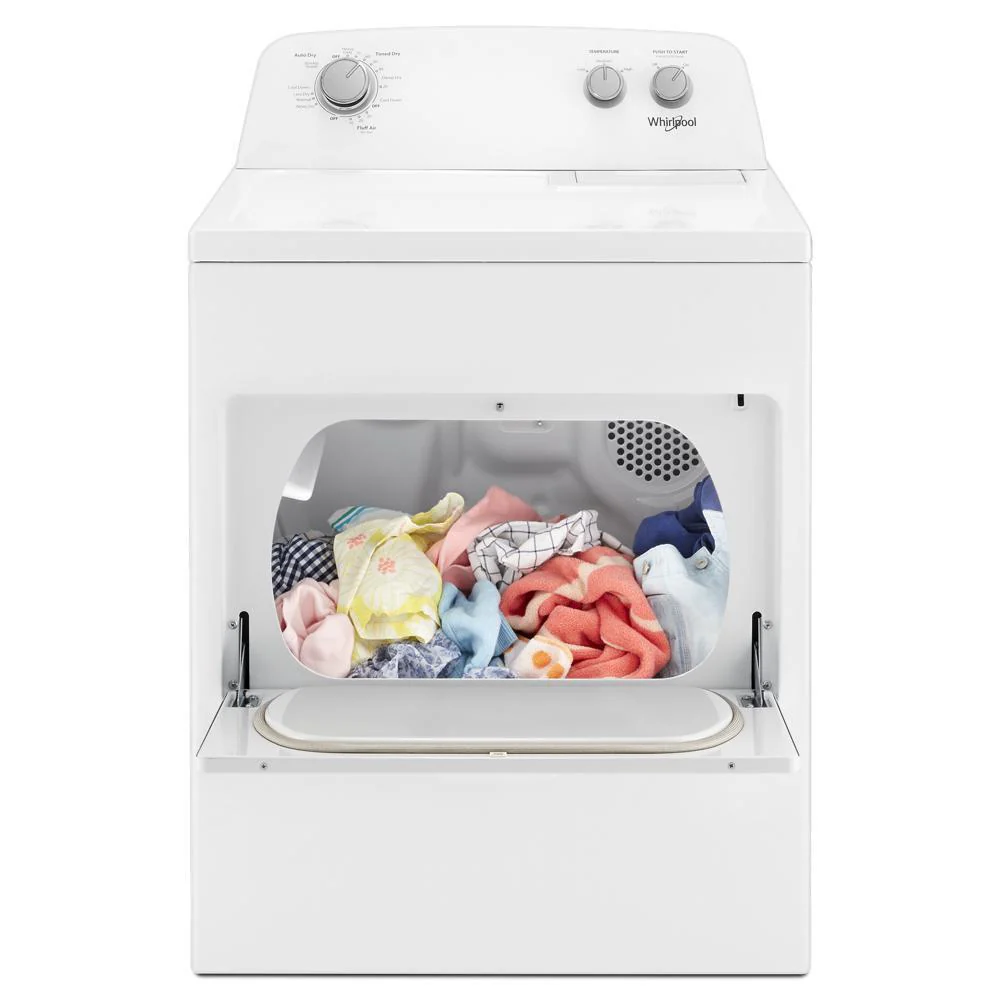 Whirlpool WED4850HW 7.0 cu. ft. Top Load Electric Dryer with AutoDry™ Drying System - Image 11