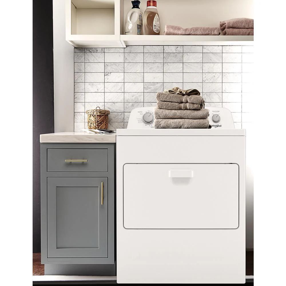 Whirlpool WED4850HW 7.0 cu. ft. Top Load Electric Dryer with AutoDry™ Drying System - Image 17