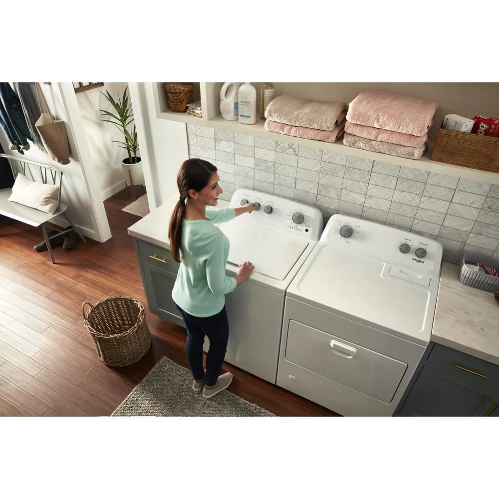 Whirlpool WED4850HW 7.0 cu. ft. Top Load Electric Dryer with AutoDry™ Drying System - Image 22