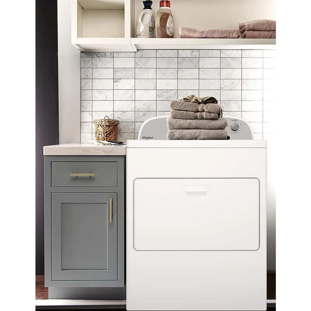 Whirlpool WED4950HW 7.0 cu. ft. Top Load Electric Dryer with AutoDry™ Drying System - Image 14