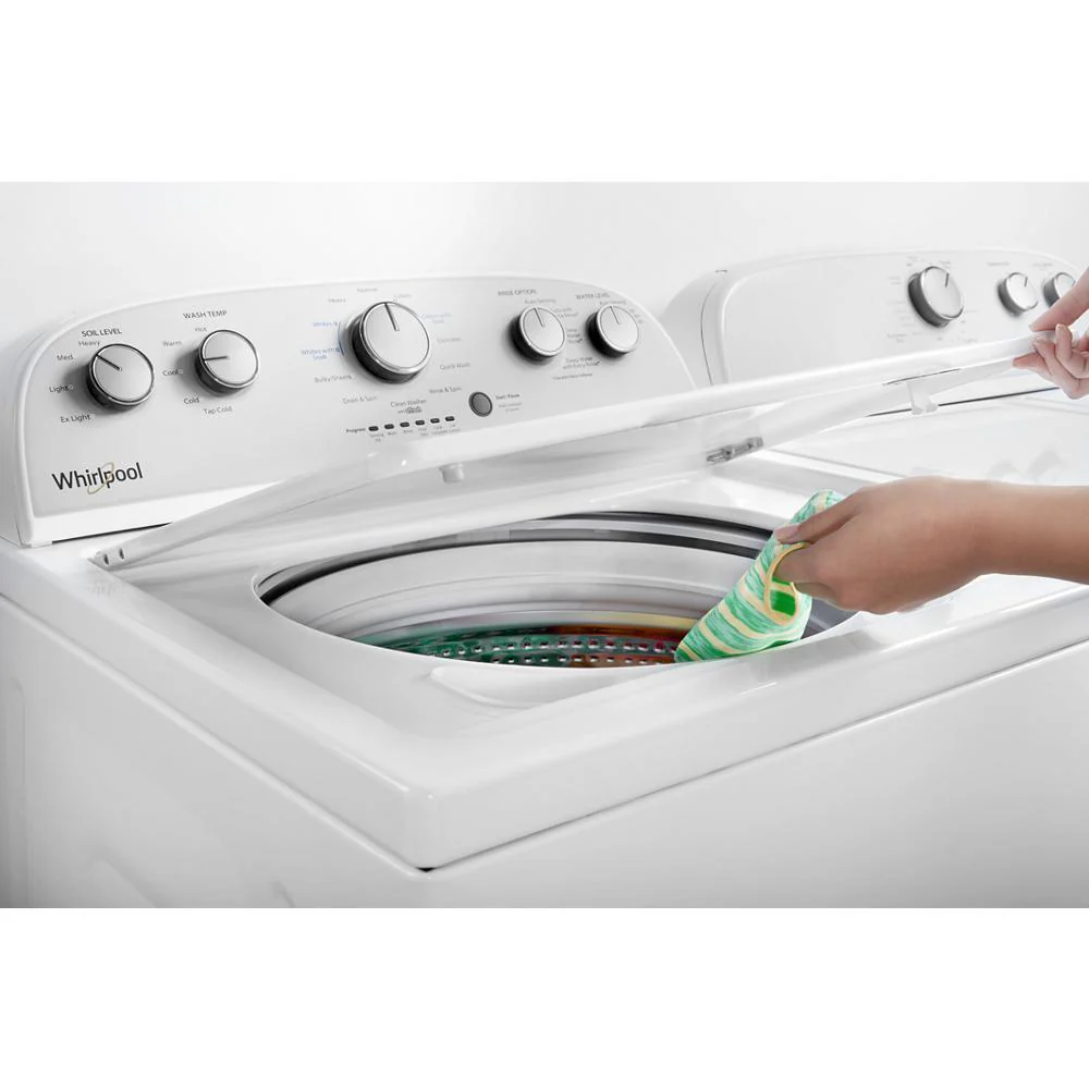 Whirlpool WED4950HW 7.0 cu. ft. Top Load Electric Dryer with AutoDry™ Drying System - Image 9