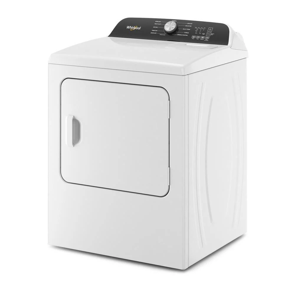 Whirlpool WED500CMW 7.0 Cu. Ft. Long Vent Electric Moisture Sensing Dryer - Image 3