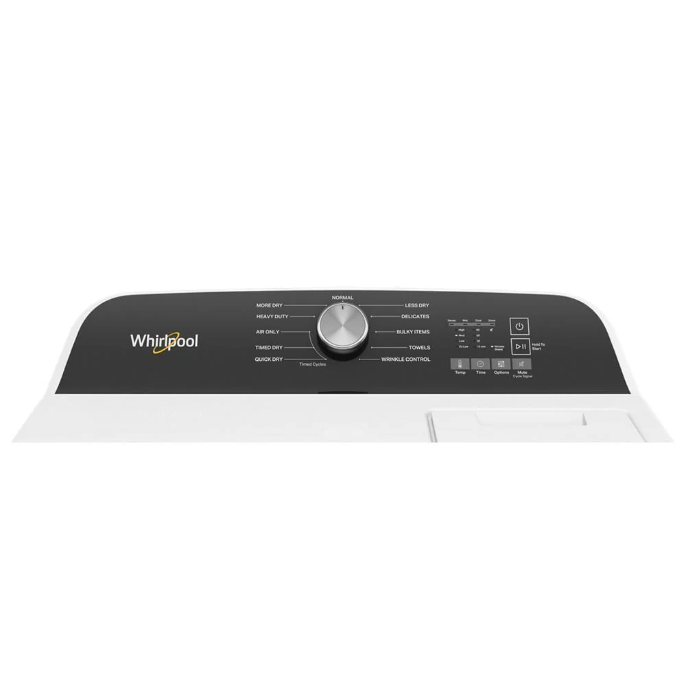 Whirlpool WED500CMW 7.0 Cu. Ft. Long Vent Electric Moisture Sensing Dryer - Image 5