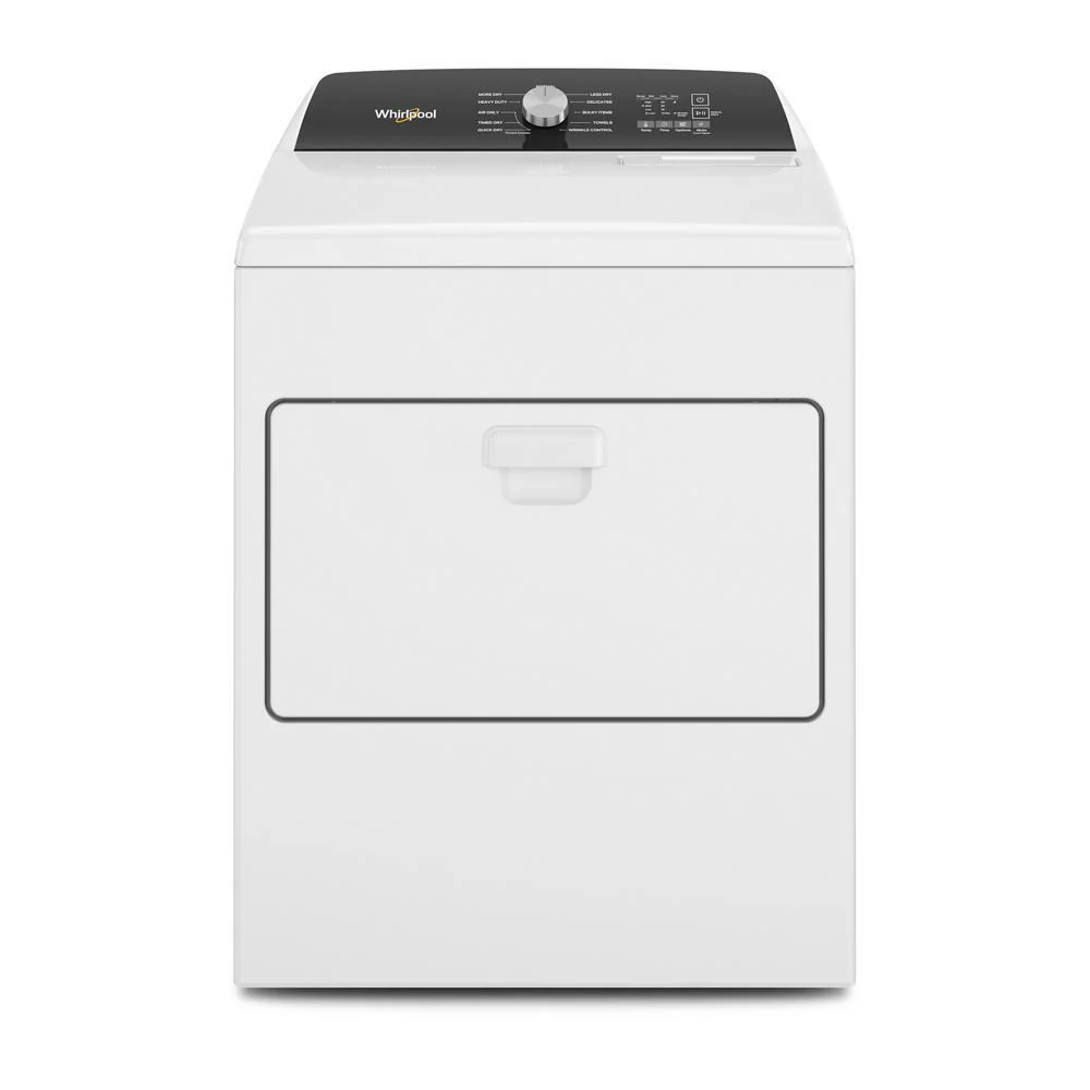 Whirlpool WED500RLW 7.0 Cu. Ft. Long Vent Electric Moisture Sensing Dryer