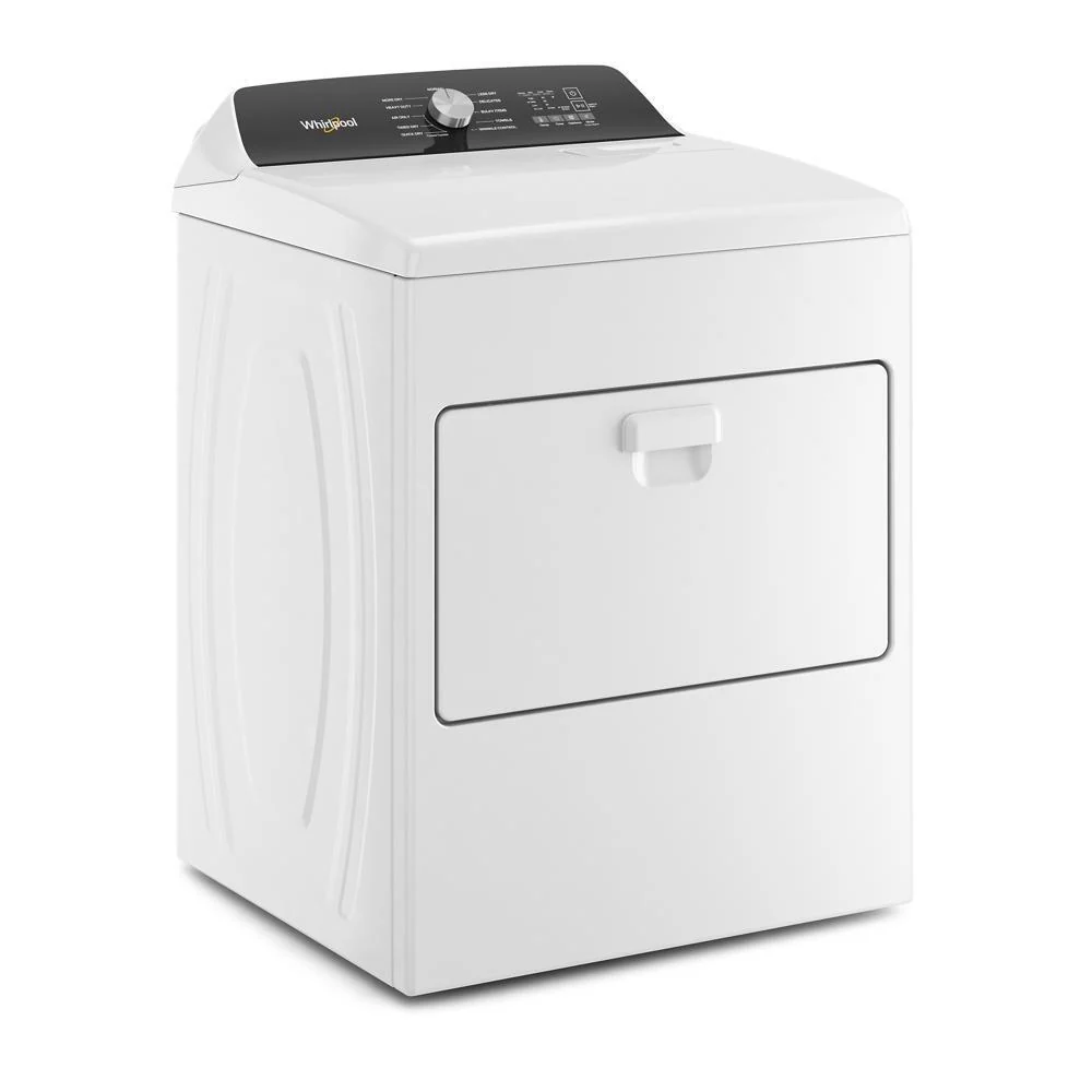 Whirlpool WED5010LW 7.0 Cu. Ft. Top Load Electric Moisture Sensing Dryer - Image 2