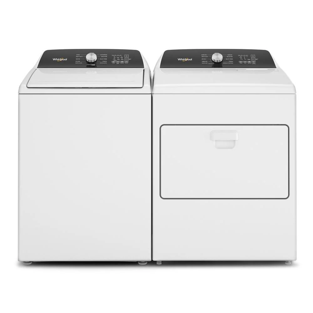Whirlpool WED5010LW 7.0 Cu. Ft. Top Load Electric Moisture Sensing Dryer - Image 9