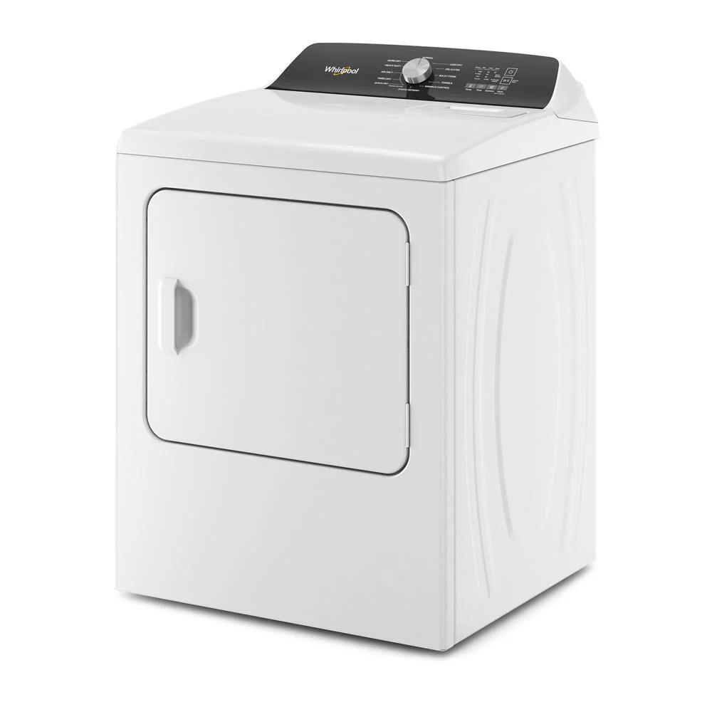 Whirlpool WED5050LW 7.0 Cu. Ft. Top Load Electric Moisture Sensing Dryer with Steam - Image 3