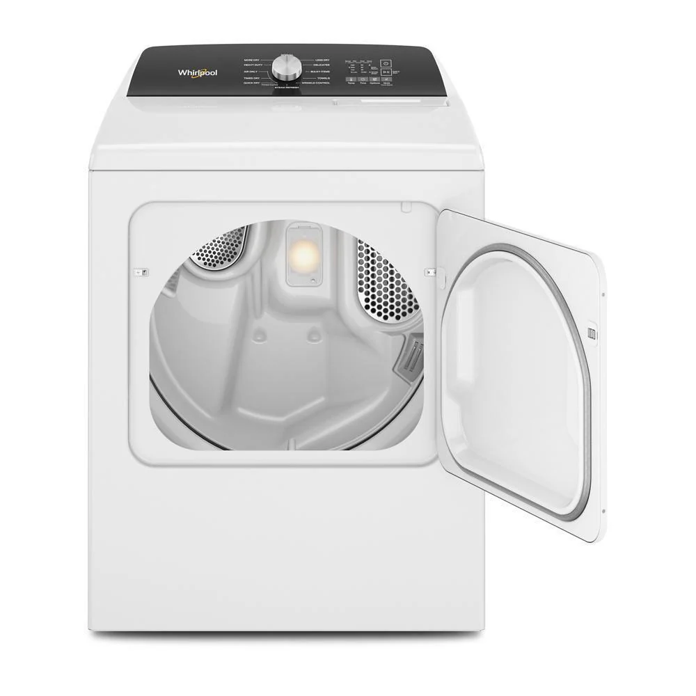 Whirlpool WED5050LW 7.0 Cu. Ft. Top Load Electric Moisture Sensing Dryer with Steam - Image 6