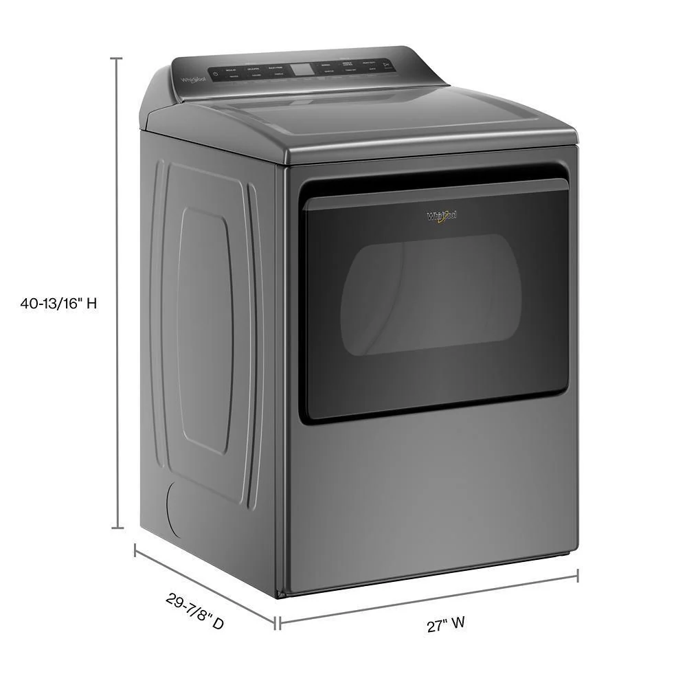 7.4 cu. ft. Top Load Electric Dryer with Intuitive Controls - Image 6