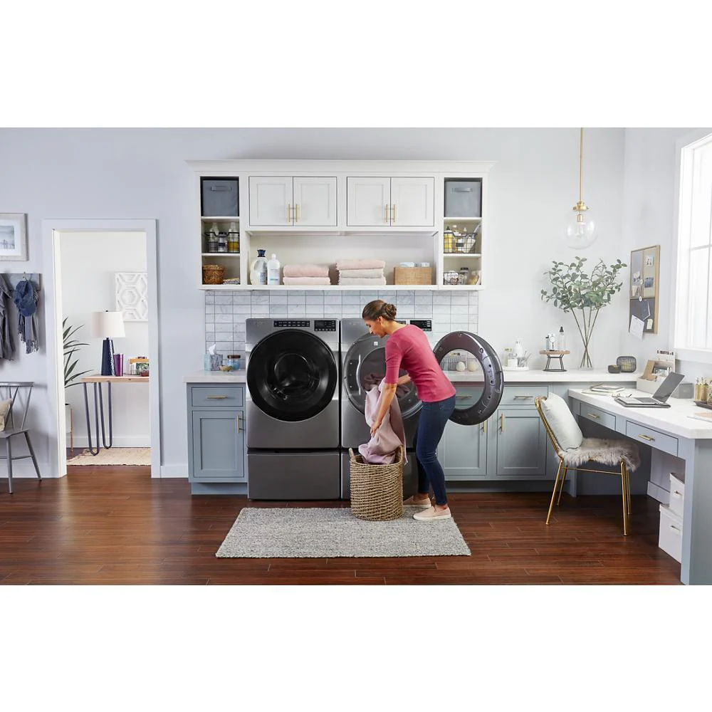 Whirlpool 7.4 Cu. Ft. Electric Wrinkle Shield Dryer - Image 32