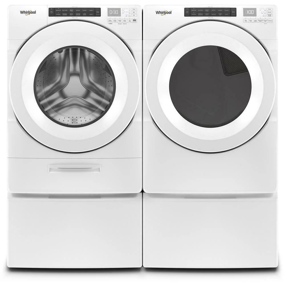 Whirlpool WED560LHW 7.4 cu.ft Front Load Long Vent Electric Dryer with Intuitive Controls - Image 3