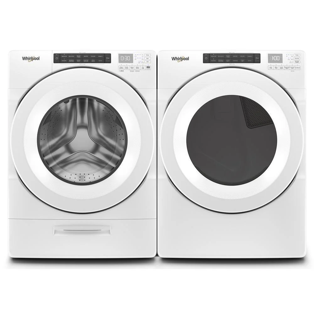 Whirlpool WED5620HW 7.4 cu. ft. Front Load Electric Dryer with Intuitive Touch Controls - Image 14