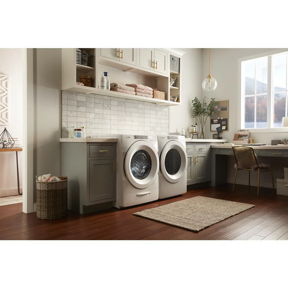 Whirlpool WED5620HW 7.4 cu. ft. Front Load Electric Dryer with Intuitive Touch Controls - Image 22