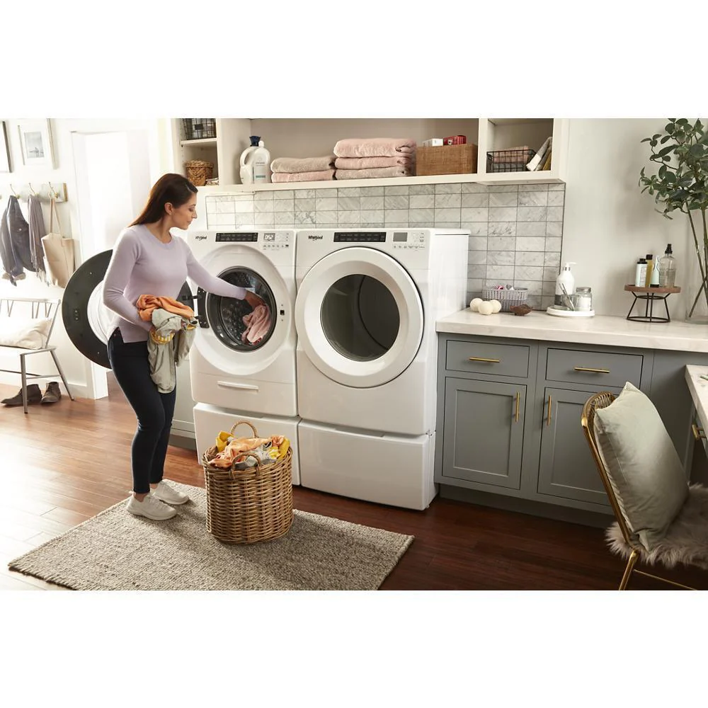 Whirlpool WED5620HW 7.4 cu. ft. Front Load Electric Dryer with Intuitive Touch Controls - Image 25