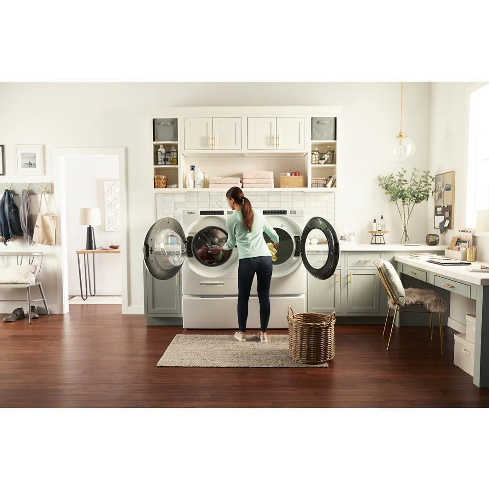 Whirlpool WED5620HW 7.4 cu. ft. Front Load Electric Dryer with Intuitive Touch Controls - Image 26