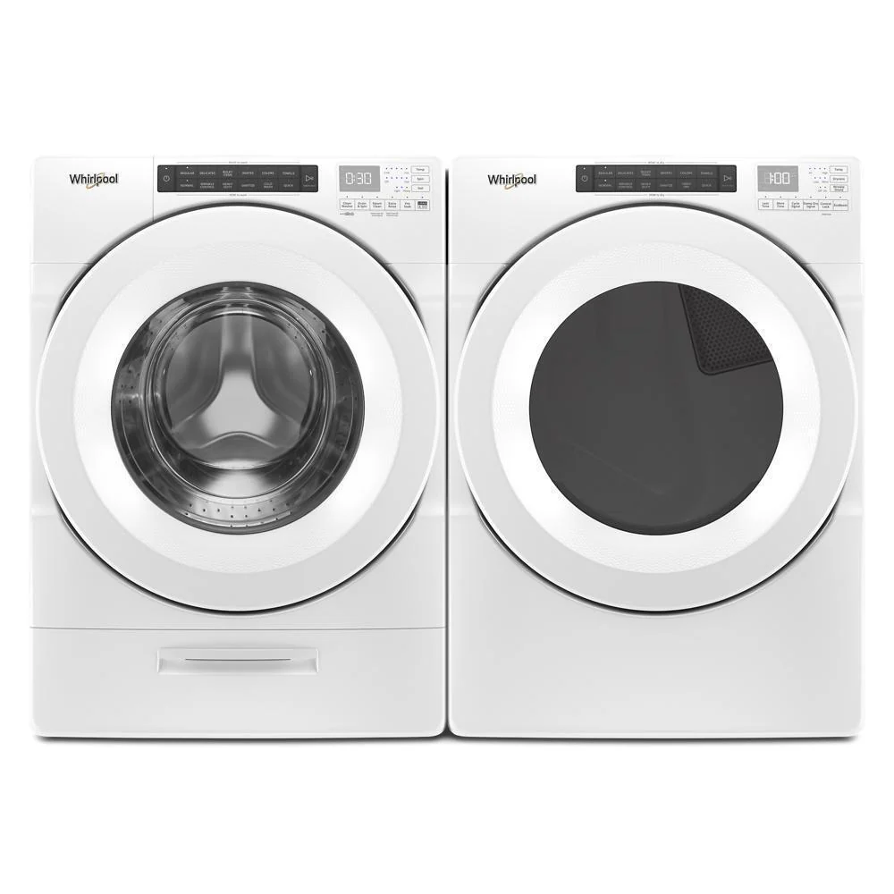Whirlpool WED5620HW 7.4 cu. ft. Front Load Electric Dryer with Intuitive Touch Controls - Image 9