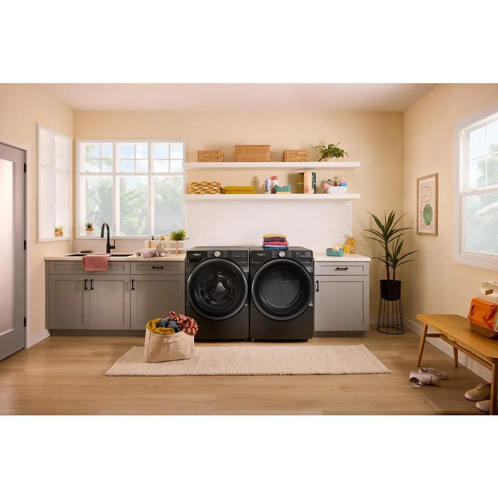Whirlpool WED5720RU 7.4 cu. ft. Smart Front Load ENERGY STAR® Electric Dryer with Wrinkle Shield™ Option - Image 6