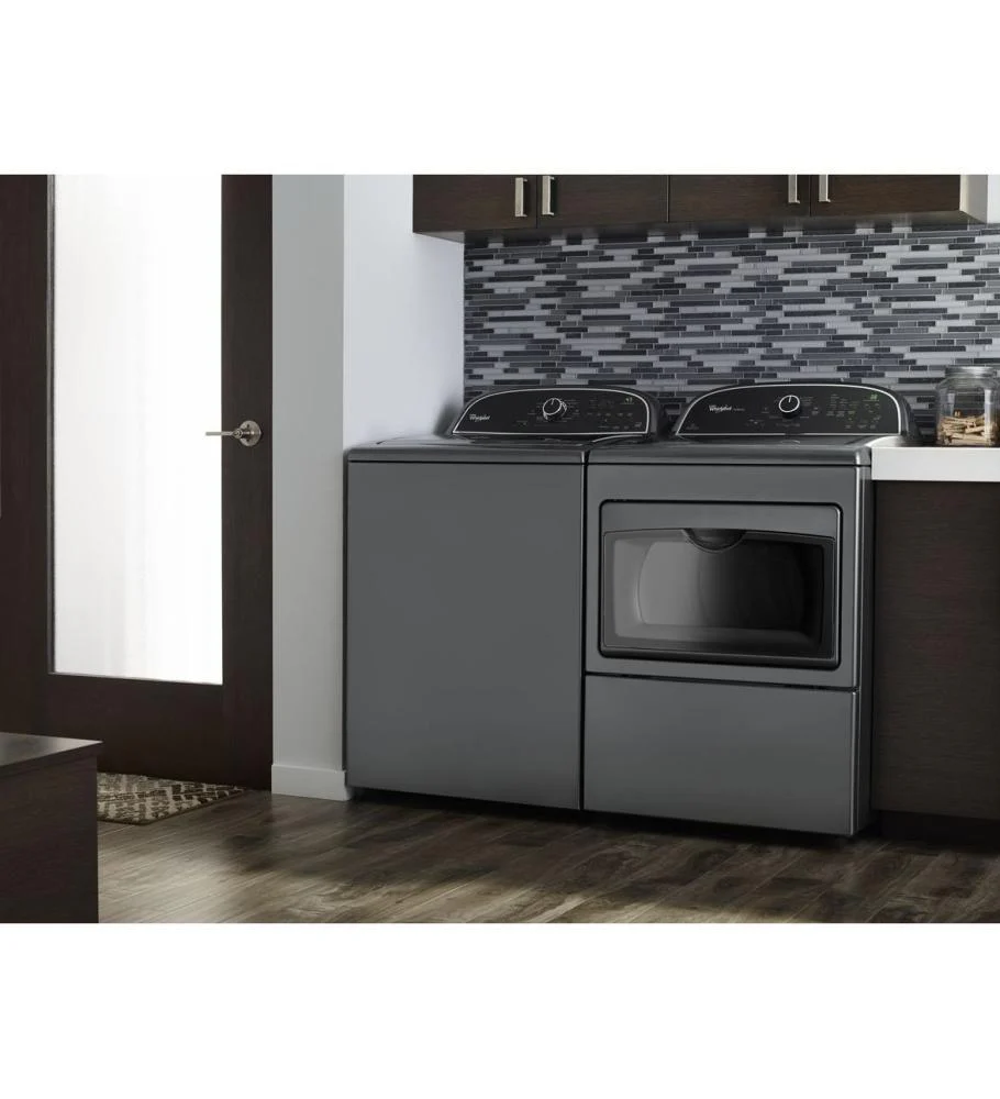 Whirlpool WED5800BW Cabrio® 7.4 cu. ft. HE Dryer with Sanitize Cycle - Image 5