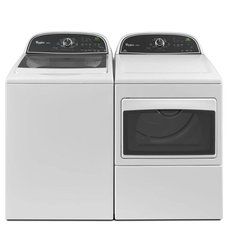 Whirlpool WED5800BW Cabrio® 7.4 cu. ft. HE Dryer with Sanitize Cycle - Image 7