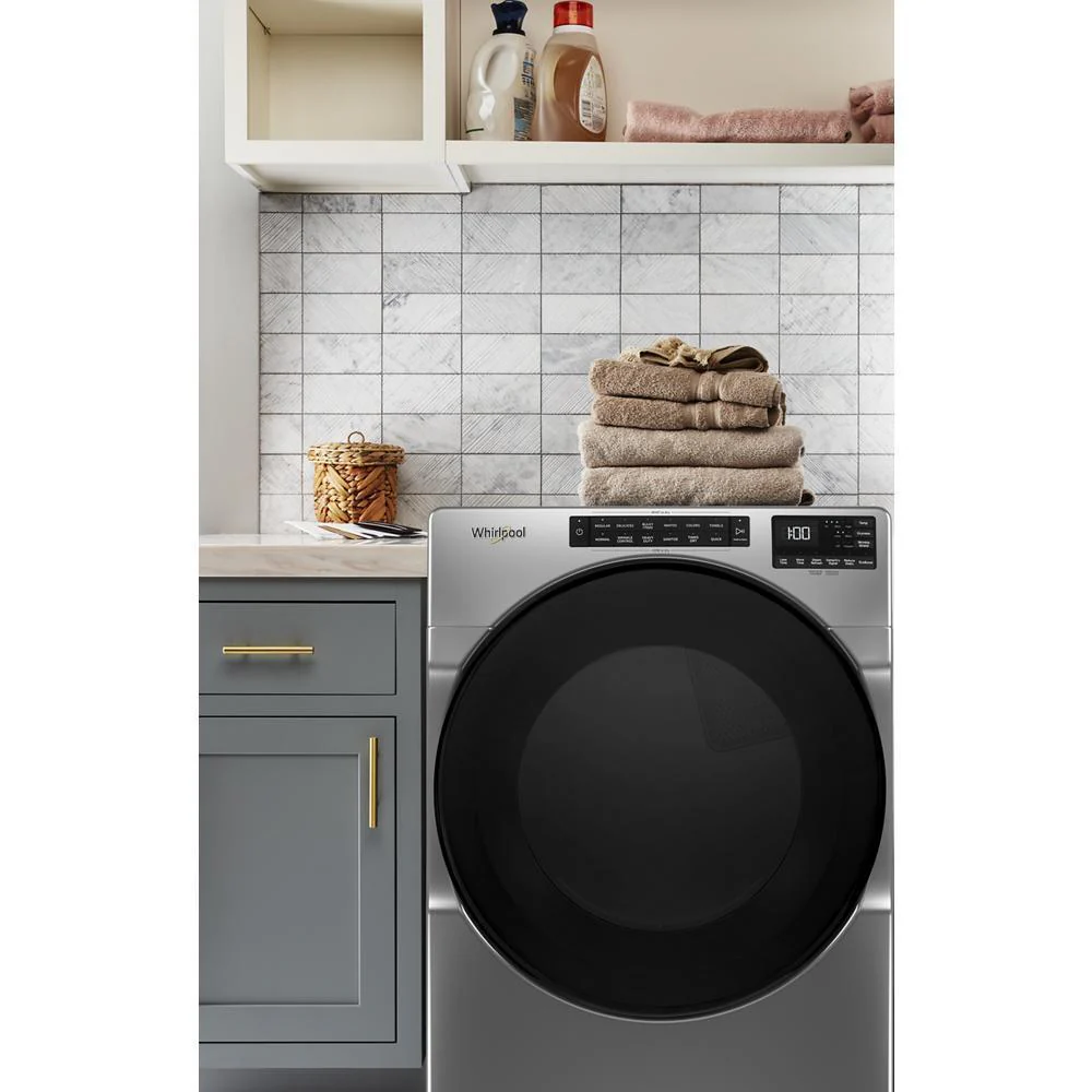 Whirlpool WED6605MC 7.4 Cu. Ft. Electric Wrinkle Shield Dryer with Steam - Image 15