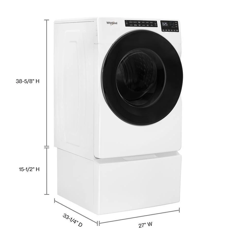 Whirlpool WED6605MW 7.4 Cu. Ft. Electric Wrinkle Shield Dryer with Steam - Image 6