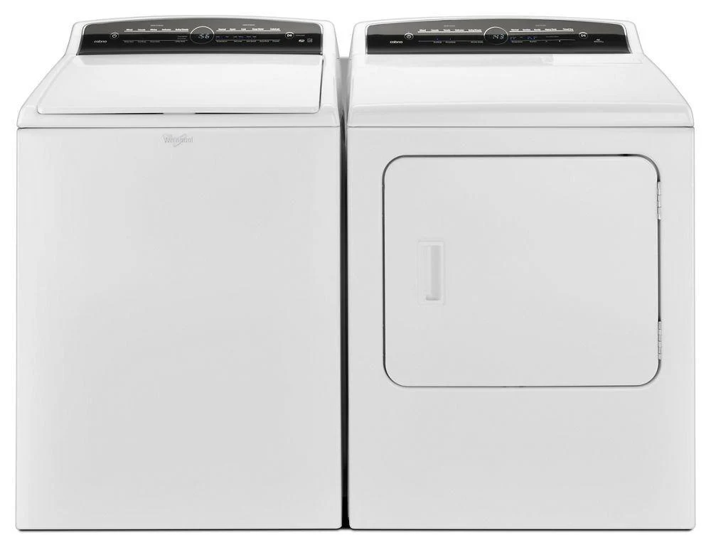 Whirlpool WED7000DW 7.0 cu.ft Top Load HE Electric Dryer with AccuDry™, Intuitive Touch Controls - Image 2
