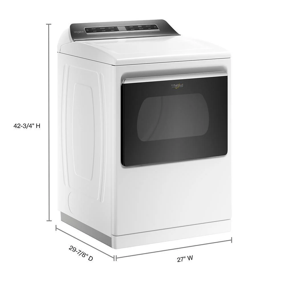 7.4 cu. ft. Smart Top Load Electric Dryer - Image 6